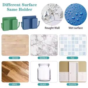 Wall Mounted Mobile Phone Holder with Self Adhesive for Bathroom Bedroom Kitchen Charger Stand Remote Control Storage Box - Image 2
