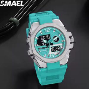SMAEL 8103 New Hot Selling Fashion Wrist Analog Digital Watch G Sports Shock Waterproof Luminous Alarm Cheap Black Watch Men - Image 7