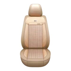 Luxury Design Polyester Leather Car Seat Cover Full Set Universal Full Covers Car Seat - Image 4