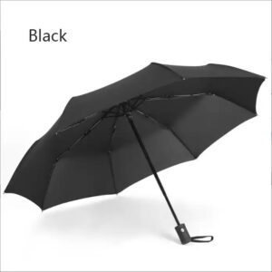 Premium High-End New Material 8 Bone Automatic Portable Red 21 Inch Purple Umbrella - Image 5