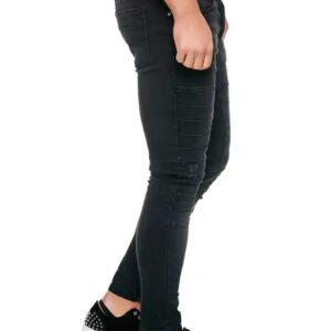 De Hombre Jeans Fit Stylish Denim Jeans Stacked Stretch Super Skinny Biker for Men Jeans Streew Wear Slim Summer - Image 5