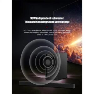 Home Theatre System BT Wireless Sound System Sound bar with Subwoofer for TV - Image 3