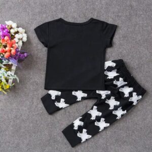 Newborn Baby Wear Boy T Shirt+Pants Summer Clothing Sets - Image 5
