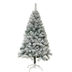 White Christmas Tree 2.4M/2.1/1.8/1.5/1.2m New Year Decoration Christmas Artificial Flocking Tree/ - Image 3