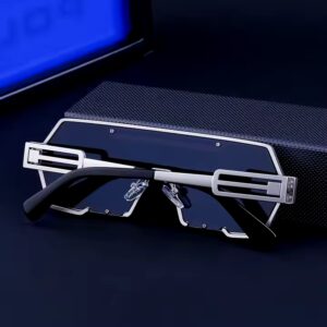 Retro Steampunk Sunglasses Brand Designer Wholesale Square Metal Frame Sun Glasses UV400 Eyewear 2024 - Image 6
