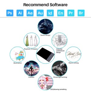 Huion small size electronic graphic drawing tablet with digital pen for PC drawing tablet 420 - Image 7