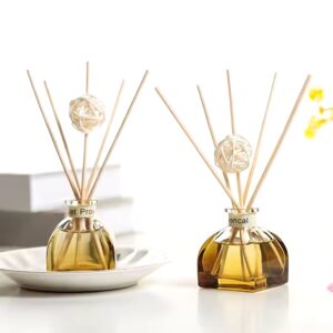 Home Fragrance Perfume Fresh Air Natural Essential Oil Reed Diffuser Mini 50ml With Aroma Stick - Image 3