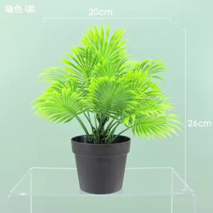 Northern European style simulation turtle back leaf green plant potted turtle back bamboo plant decoration landscaping - Image 6