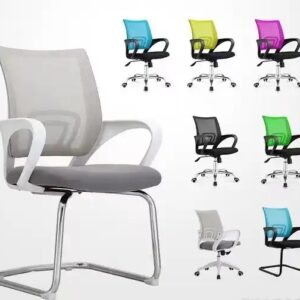 Fabrik Direkt Executive Mesh Staff Ergonomic Adjustable Interview Boss Computer Conference Swivel Office Chair Director Desk - Image 4