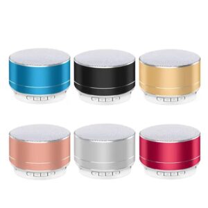 Best metal portable wireless blue tooth speaker A10 with Mic TF card FM radio AUX for mobile phone - Image 6