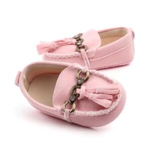 New Arrival Anti-slip Handmade Baby Loafers Infant Toddler Boys Girls Prewalker Moccasin Crib Shoes - Image 7
