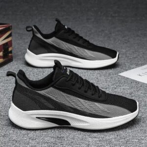 New fashion lace up men sports sneakers men's casual running gym jogging shoes men - Image 4
