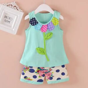 Newborn Baby Girl Summer Clothes Sets Wholesale - Image 4