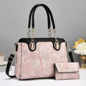 wholesale luxury leather fashion quilted leather bags set women's large capacity handbags For ladies - Image 5
