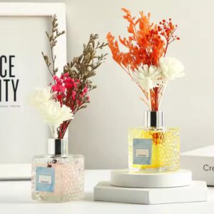 50ml Home Fragrance Custom Perfume Flameless Diffuser Air Freshener Dried Flower Decor Aromatherapy Essential Oil Reed Diffuser - Image 3