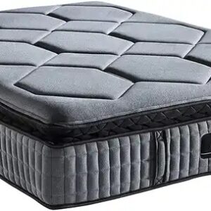 All grey Luxury Euro Top Pocket Spring Mattress high quality mattress roll up pocket spring mattress roll box pocket spring - Image 7