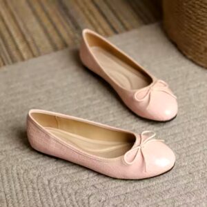 Spring Summer Autumn Popular Bow Casual Ballet Flat Women Fashion PU Outdoor Ballerina Shoes 2024 - Image 5