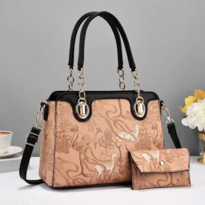 wholesale luxury leather fashion quilted leather bags set women's large capacity handbags For ladies - Image 3