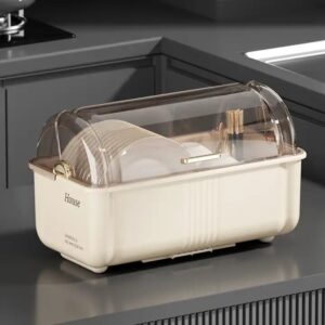 Wannuo portable tray plates knife and fork Storage Cabinet kitchen utensil Storage Box with lid - Image 7