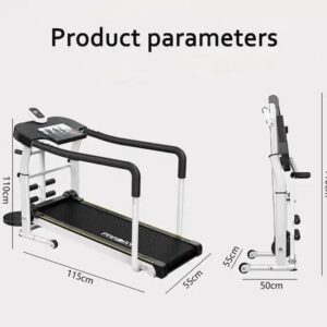 K&B Home Cheap Folding Mechanical Treadmill Walking Machine Manual Treadmill - Image 4