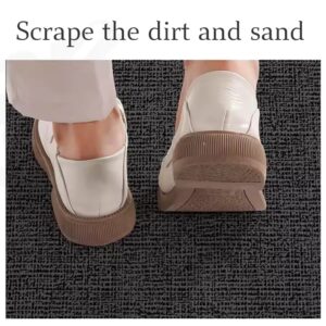 Stain Resistant Entrance floor doormat foot mat carpet modern living room anti-skid foot front door mat for home - Image 3