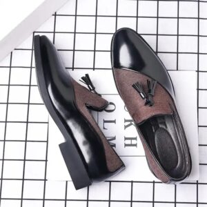 New Men Shoes Men Business Formal Plus-Size Casual Shoes Trend British Leather Shoes - Image 7