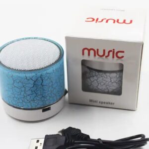 Mini Wireless BT Speaker Hands Free LED TF Card Slot Bass Speaker Portable Stereo MP3 Music Player - Image 4