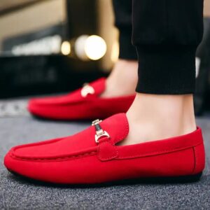 New Lazy Men's Shoes Trendy Shoes Leather Shoes Big Size - Image 6