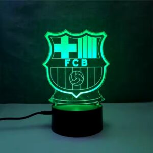 Night Light Lamp Football Club Night Light for Home Decor New Design High Quality 3d LED 50 Bedroom Acrylic Modern Touch Sensor - Image 5