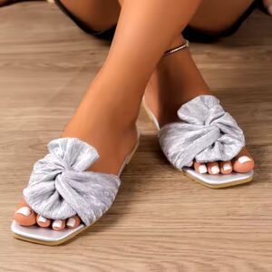 Women's flat slippers Old Money style flat sandals new design Fast deliver 35-43 big size - Image 3