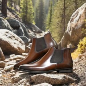 Trendy Top Grade Genuine Cowhide Leather Breathable Ankle-Wear Men Wear-Resistant Casual Dress Shoes Winter - Image 4