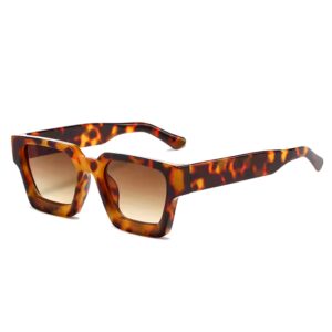 High Quality Square Black Sunglasses Shades Luxury Vintage Sun Glasses 2024 Men Women Chunky Fashion Trendy Shades Logo Custom - Image 7