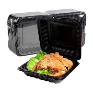 Microwave Food Container Plastic Lunch Boxes Black Plastic Lunch Box Wholesale Biodegradable Plastic Lunch Box - Image 5