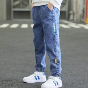 Wholesale Spring Children Kids Outwear Denim Casual Teenagers Boys Jeans - Image 4