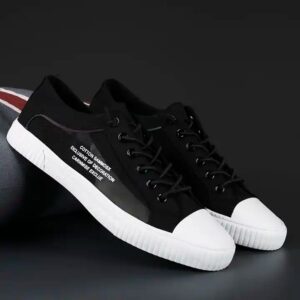 Summer breathable netyarn upper vulcanized mesh sports sneakers walking comfortable fashionable casual canvas shoes for man - Image 4