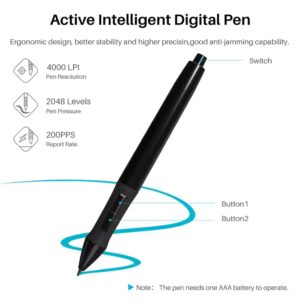 Huion small size electronic graphic drawing tablet with digital pen for PC drawing tablet 420 - Image 6