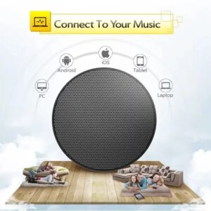 Best metal portable wireless blue tooth speaker A10 with Mic TF card FM radio AUX for mobile phone - Image 5