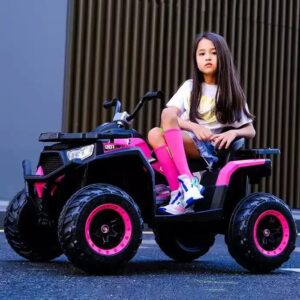 12V Electric ATV Car Toy Battery-Powered 6V RC Car with Remote Kids Aged 10 Small Wheels 4WD Jouets Road Ride-On Car - Image 5