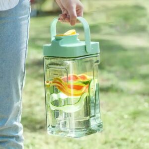 Lemonade Summer 3.5L Beverage Dispenser Cool Water Pitcher ice Kettle Fruit Tea Pot Cold Water Bucket Water Jug - Image 6