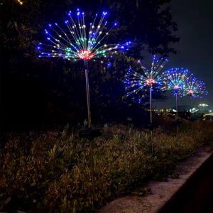 Firework Lamp Christmas Fairy Lights Copper Wire Lamp Dandelion String Lights for Garden - Image 4