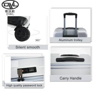 Expandable Luggage Set TSA-Approved Suitcase Versatile 20/24/28 inch check-in Luggage With Front Open Pocket - Image 5