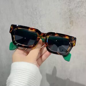DL GLASSES Sunglasses from China Unique OEM Custom New Fashion Glasses Sun Shades Square Thick Frame Mens Eyewear 2024 - Image 2
