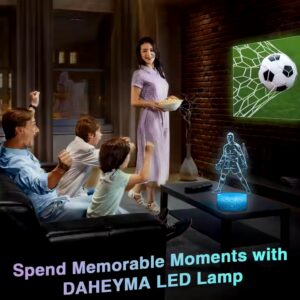 C Ronaldo Siu Celebration 16 Colors Night Light dimmable Touch Remote Control Ronaldo Soccer Football Fans 3D Lamp Illusion LED - Image 6