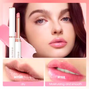 Waterproof Long Lasting Velvet Matte lipstick thin tube Lipstick High Moist Color Changing Lip Balm - Image 3