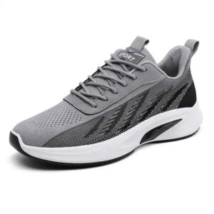 New fashion lace up men sports sneakers men's casual running gym jogging shoes men - Image 1