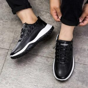 Hot selling men's shoes New style sneakers Men's fashion casual full match breathable running shoes - Image 2