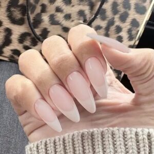 24 pcs nail art tips wholesale press on nails en gros false fake nails with glue - Image 6
