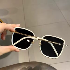 New large frame sun glasses for women high quality luxury women sunglasses outdoor sun protection shading women's glasses - Image 5