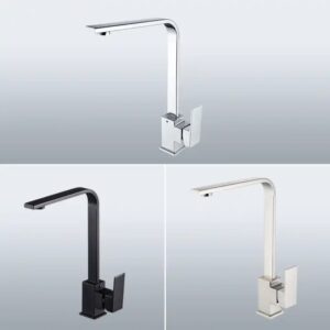 kitchen faucet stainless steel 304 water tap modern kichen kitchen taps brass matte black kitchen mixer sink faucets - Image 5