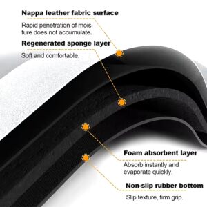Soft Nano Design Comfy Absorbing Non Anti Slip Quick Drying Super Absorbent Diatomite Bath Mat Bathroom Mat Shower Mat Set - Image 5